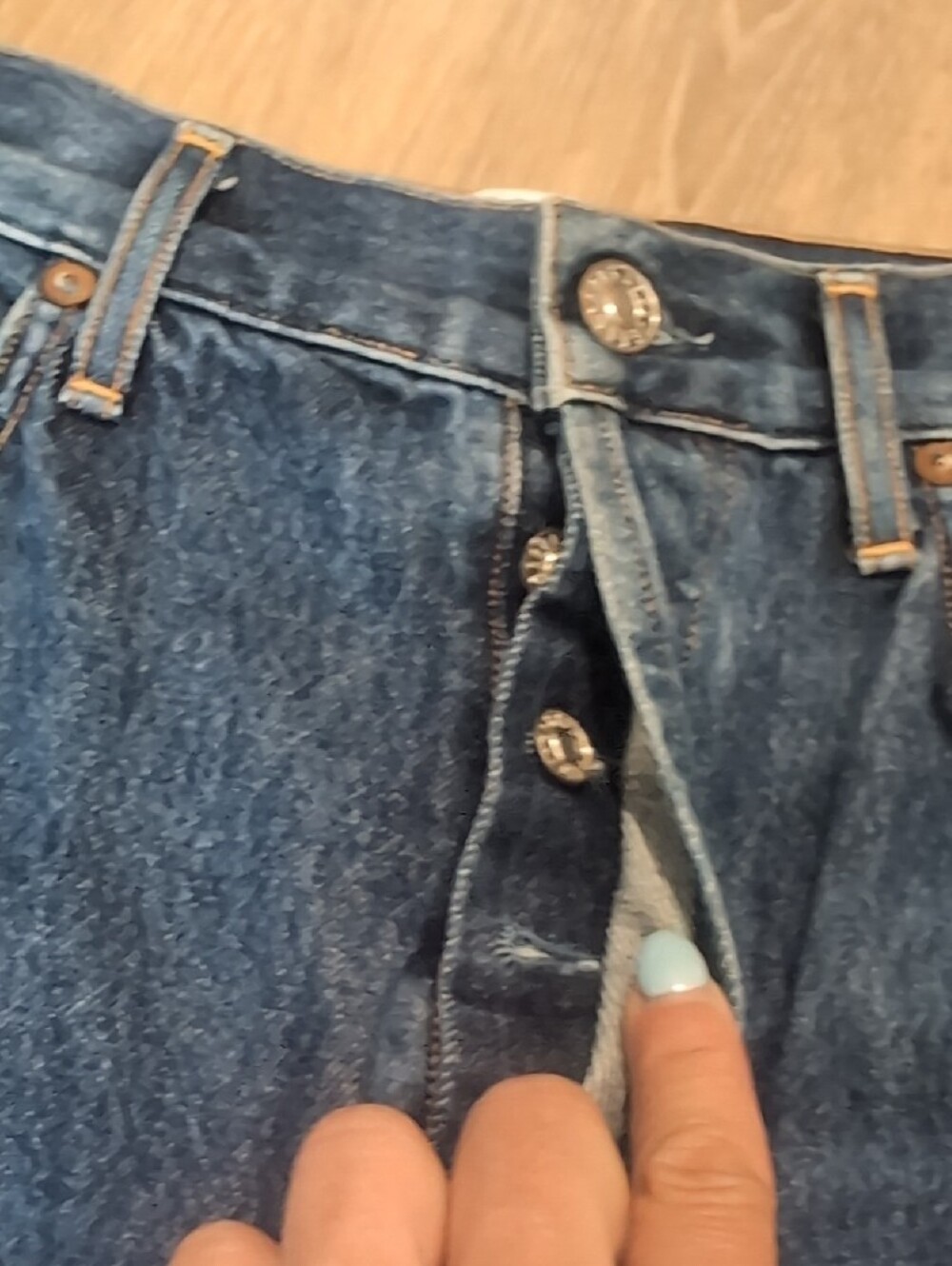 Agolde Remy High Rise Straight Leg Jeans - Picture 6 of 11
